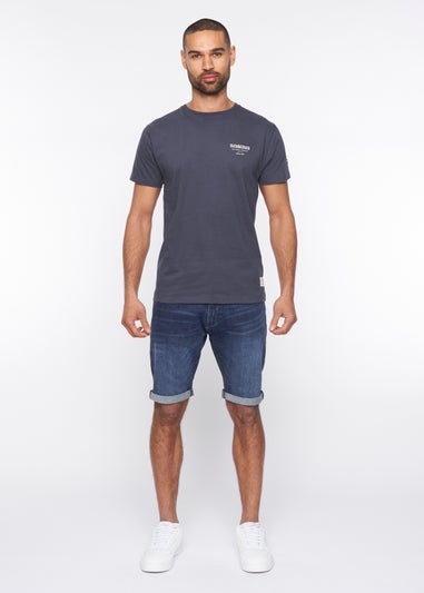 Duck & Cover Navy Lewys T-Shirt