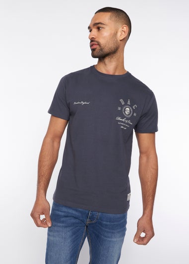 Duck & Cover Navy Harrell T-Shirt
