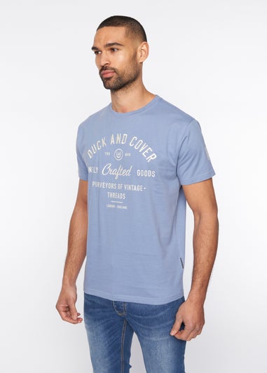 Duck & Cover Blue Kacper T-Shirt