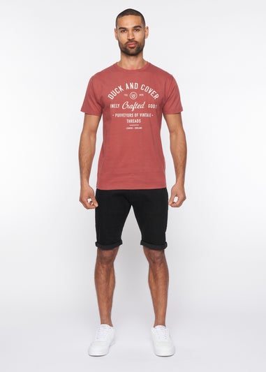 Duck & Cover Red Kacper T-Shirt