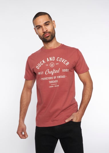 Duck & Cover Red Kacper T-Shirt