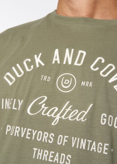 Duck & Cover Khaki Green Kacper T-Shirt