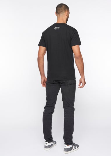 Duck & Cover Black Rollins T-Shirt