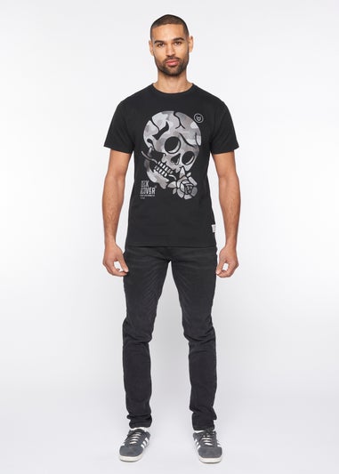 Duck & Cover Black Rollins T-Shirt