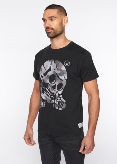 Duck & Cover Black Rollins T-Shirt