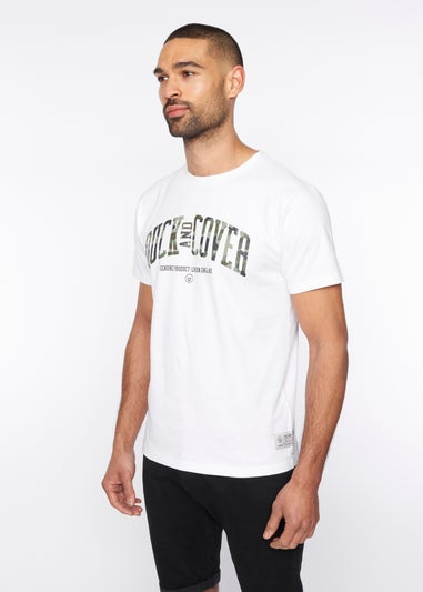 Duck & Cover White Shaffer T-Shirt