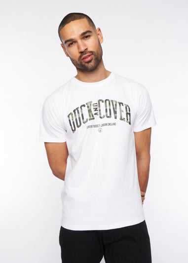 Duck & Cover White Shaffer T-Shirt