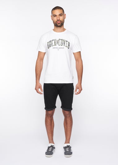 Duck & Cover White Shaffer T-Shirt