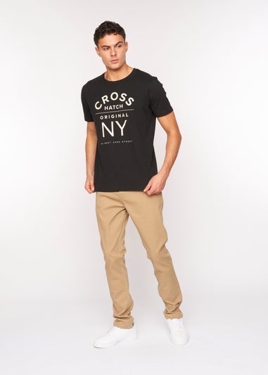 Crosshatch Sand  Roysden Chinos