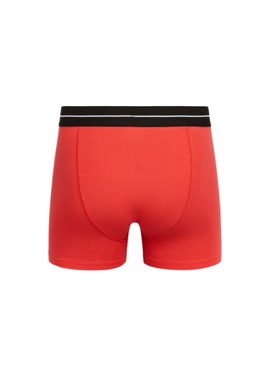 Crosshatch Red Hexter Boxers (2 Pack)