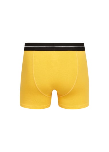 Crosshatch Yellow Hexter Boxers (2 Pack)