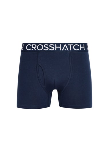 Crosshatch Red  Lynol Boxers (3 Pack)