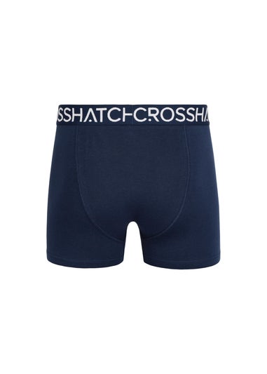 Crosshatch Red  Lynol Boxers (3 Pack)