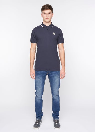 Duck & Cover Navy Wilkins Polo