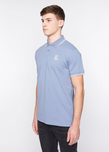 Duck & Cover Blue Sameer Polo