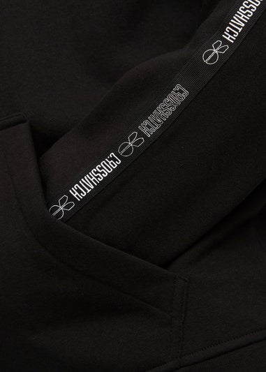 Crosshatch Black  Fellmites Hoodie