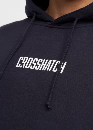 Crosshatch Navy  Fellmites Hoodie