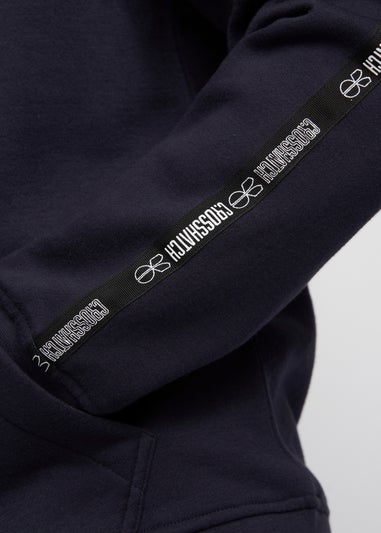 Crosshatch Navy  Fellmites Hoodie