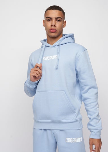 Crosshatch Light Blue Bellmant Hoodie