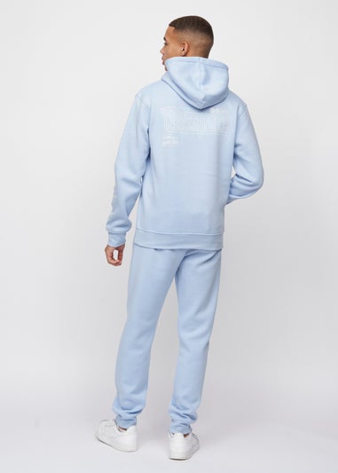 Crosshatch Light Blue Bellmant Hoodie