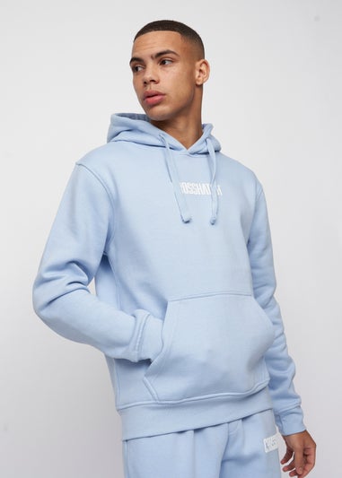 Crosshatch Light Blue Bellmant Hoodie