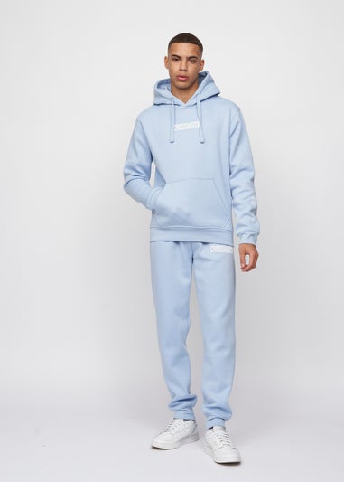 Crosshatch Light Blue Bellmant Hoodie