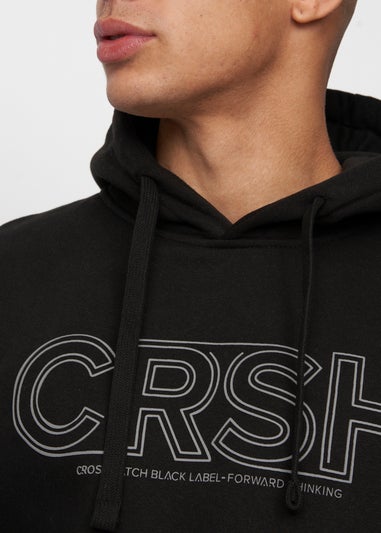 Crosshatch Black  Kendrick Hoodie