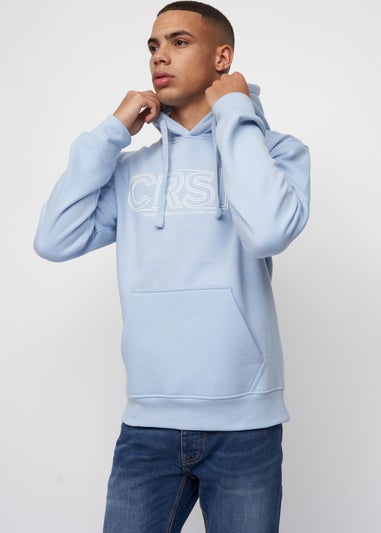 Crosshatch Light Blue Kendrick Hoodie