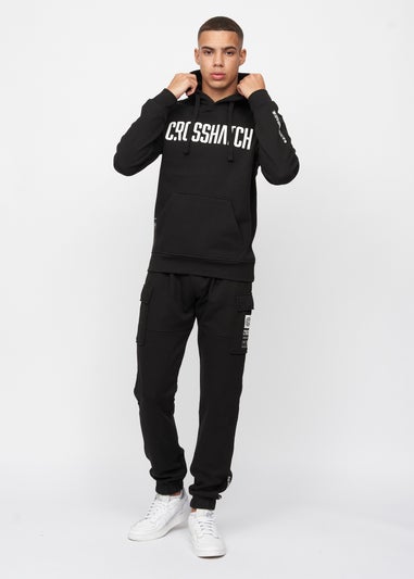 Crosshatch Black  Holdouts Hoodie