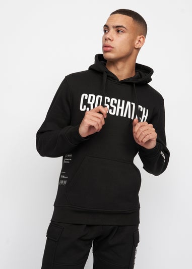 Crosshatch Black  Holdouts Hoodie