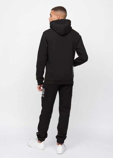 Crosshatch Black  Holdouts Hoodie