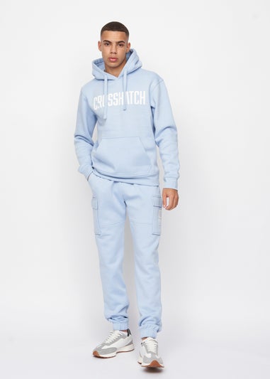 Crosshatch Light Blue Holdouts Hoodie