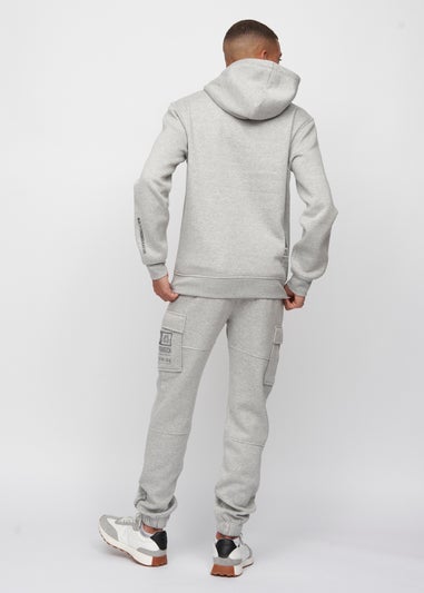 Crosshatch Grey Marl Holdouts Hoodie