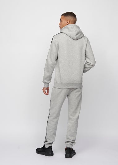 Crosshatch Grey Marl Apollos Hoodie