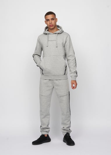 Crosshatch Grey Marl Apollos Hoodie