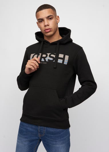 Crosshatch Black  Sullivan Hoodie