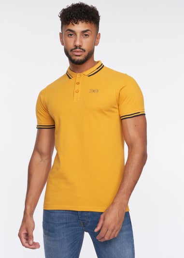 Crosshatch Yellow  Kermlax Polo