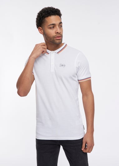 Crosshatch White  Vellamort Polo