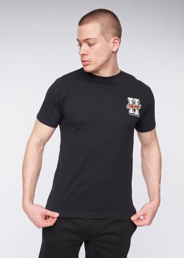 Henleys Black  Aitchen T-Shirt