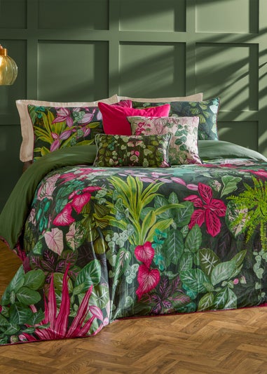 Paoletti Veadeiros Exotic Floral Duvet Cover Set