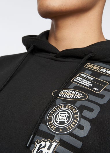 Crosshatch Black   Pepperhill Hoodie