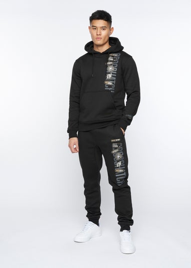 Crosshatch Black   Pepperhill Hoodie