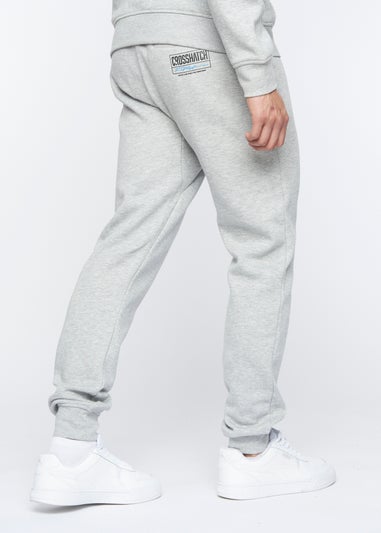 Crosshatch Light Grey Marl Gooch Joggers