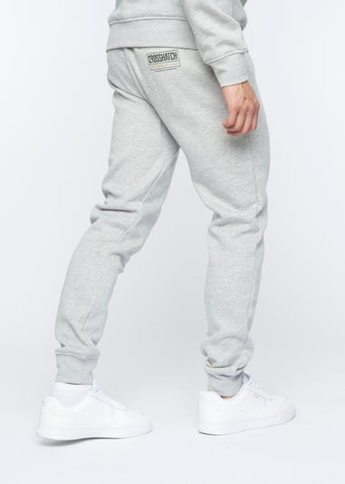 Crosshatch Light Grey Marl Doddington Joggers