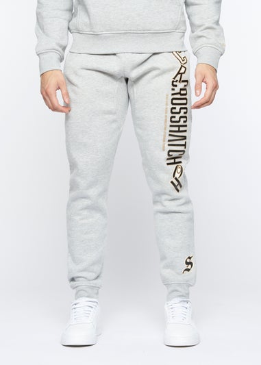 Crosshatch Light Grey Marl Doddington Joggers