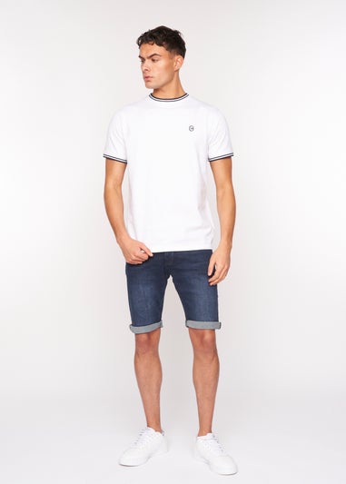 Crosshatch White   Loader T-Shirt