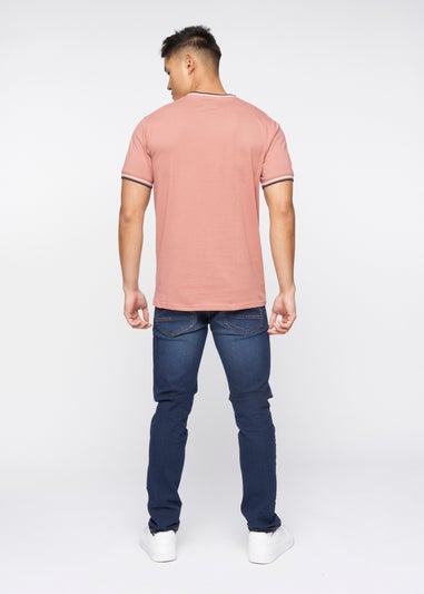 Crosshatch Brick Red  Ordale T-Shirt