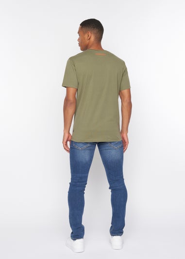 Crosshatch Olive   Camalar T-Shirt