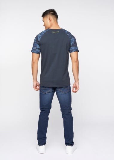 Crosshatch Navy   Cramdark T-Shirt