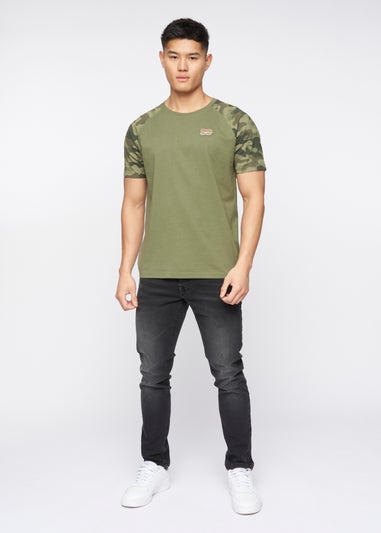 Crosshatch Olive   Cramdark T-Shirt